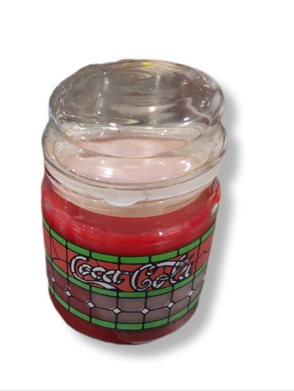 Coca Cola Red and Green Decorative Scented Jar